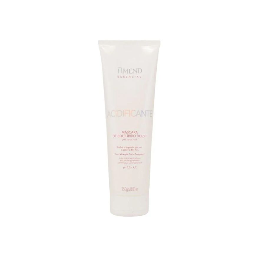 Amend Cosméticos Acidificante Máscara de Equilíbrio Ph Amend Essencial 250g