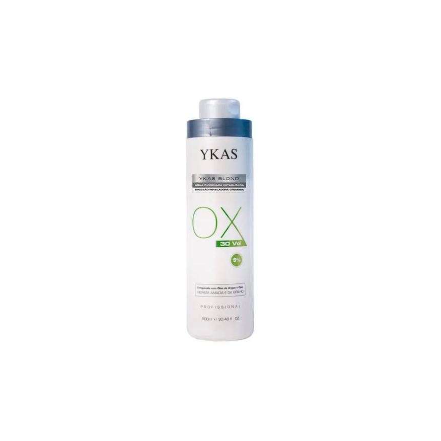 Ykas Agua Oxigenada Blond Ox 900ml 30 Volumes
