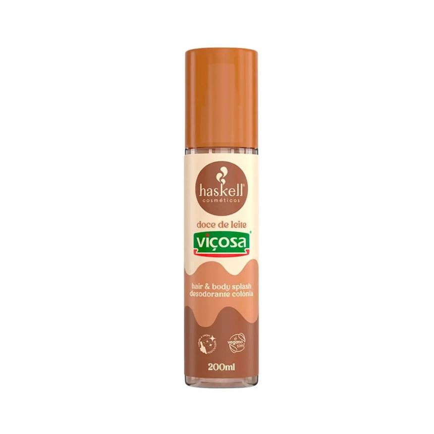 Haskell Body Splash Viçosa Fragrância Doce de Leite 200ml
