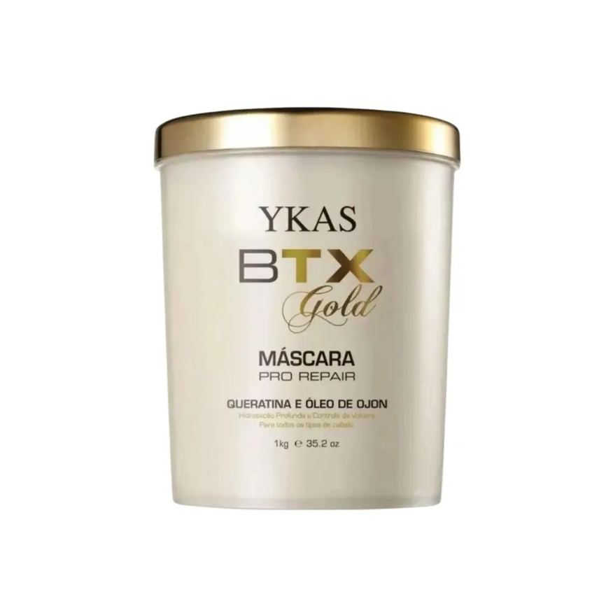 Ykas Botox Capilar Capilar Gold Bbtox Capilar Pro Repair Máscara 1000g