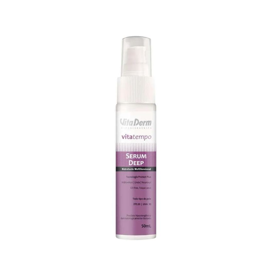 Vita Derm Vitatempo Deep Multifuncional Sérum Redutor de Linhas 50ml