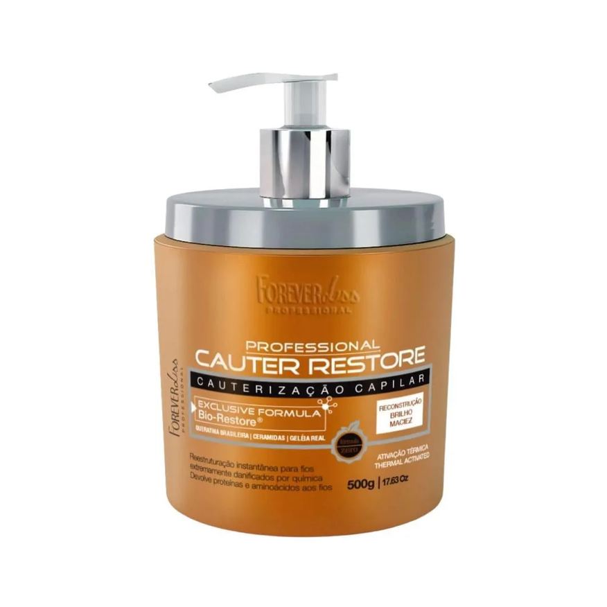 Forever Liss Máscara Cauter Restore Passo Único 500g