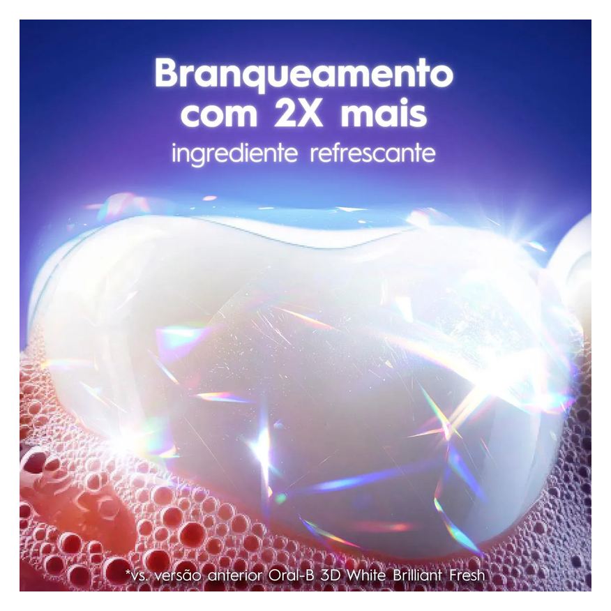 Oral-B Creme Dental 3D White Branqueamento 70g 3 unidades