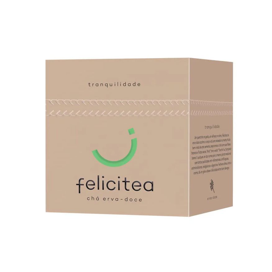 Felicitea Chá Erva Doce 15 Saches 60g