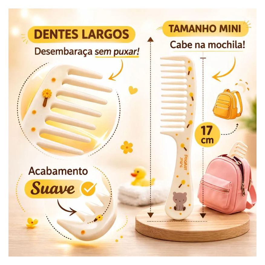 Dentes Pente Largos Infantil Proart Mini Pmp01B