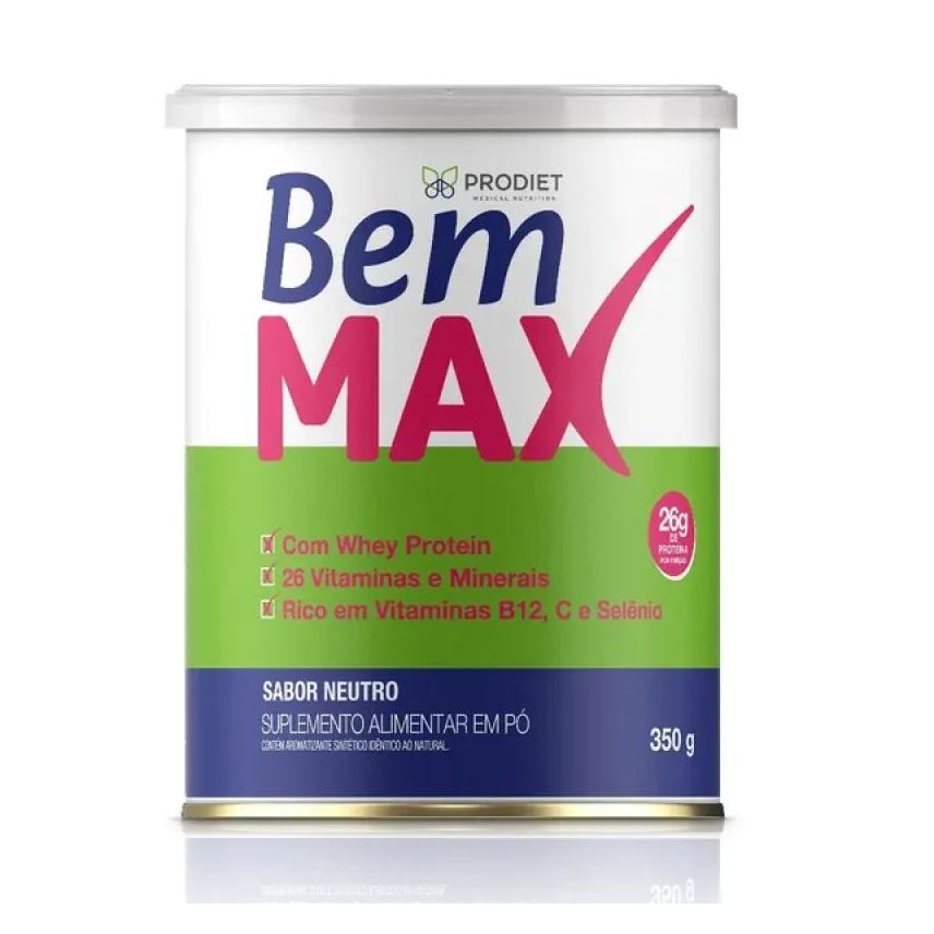 Prodiet Bem Max Sabor Neutro - Lata 350g