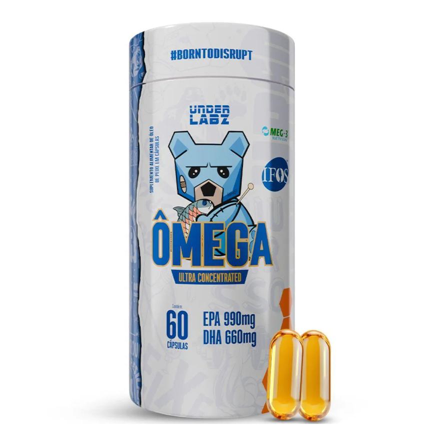 Under Labz Omega Ultra Concentrated 60 Capsulas