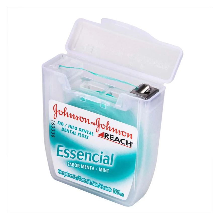 Johnson Fio Dental Johnson's Reach Essencial Sabor Menta 100 metros
