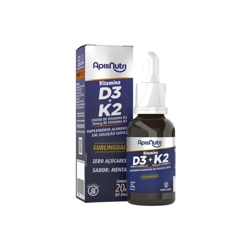Apisnutri Vitamina D3 + K2 Gotas (20ml)