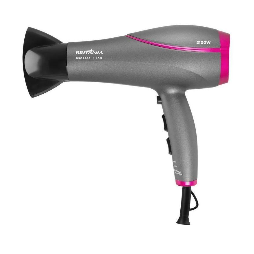 Britânia Secador de Cabelos 2100W Bsc2200 Bivolt