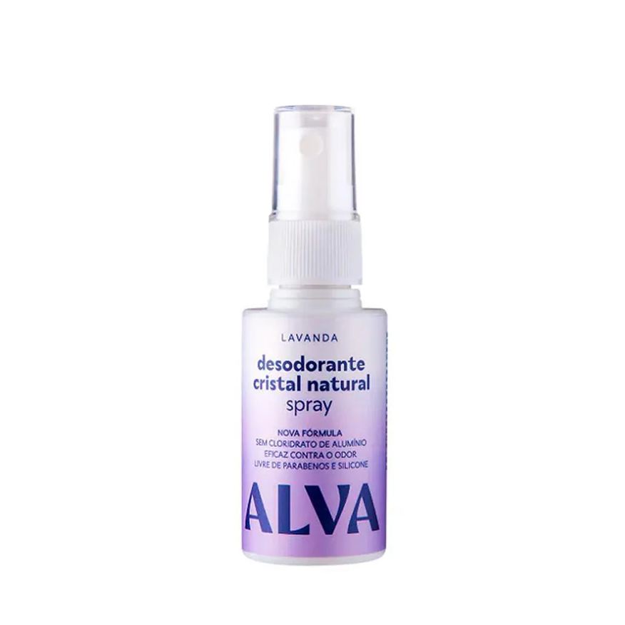 Alva Desodorante Spray Cristal Natural Lavanda 30ml