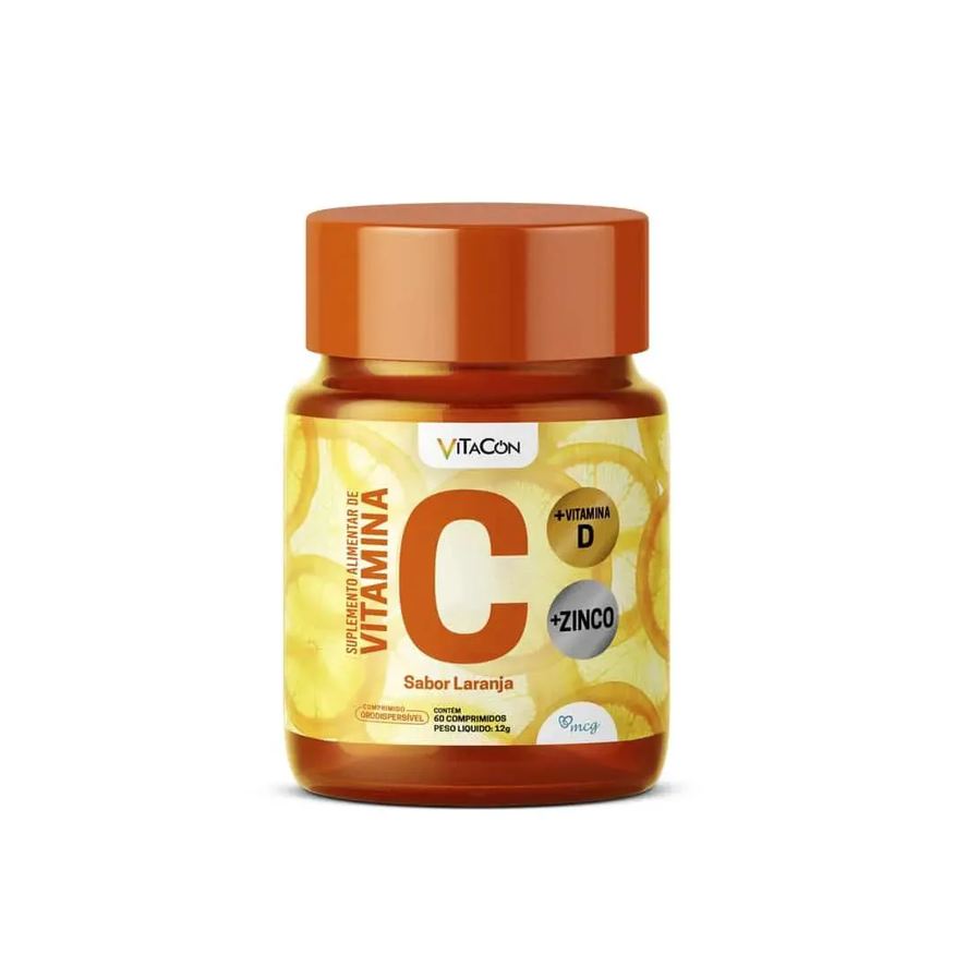 Mcirurg Vitacon C+D+Zinco Laranja 60 Comprimidos Orodispersíveis - Mcg