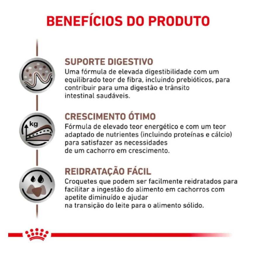 Royal Ração Canin Dieta Veterinária Gastrointestinal Puppy para Cães Filhotes 2,0kg