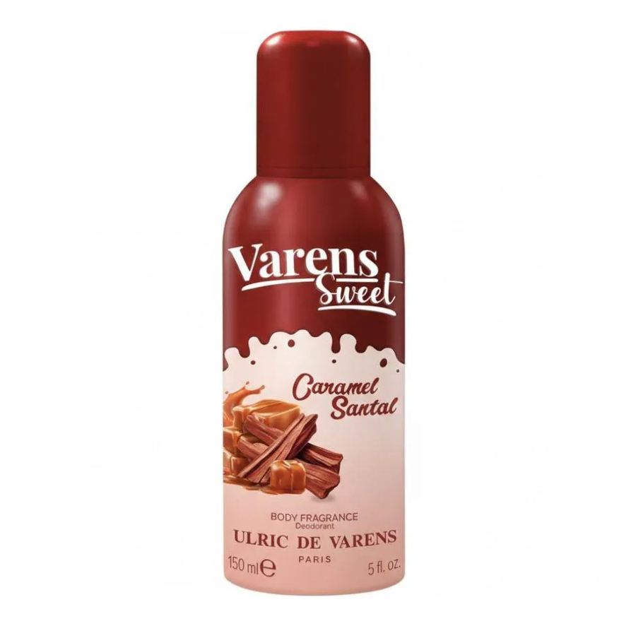 Ulric De Varens Deo Spray Sweet Caramel Santal 150ml