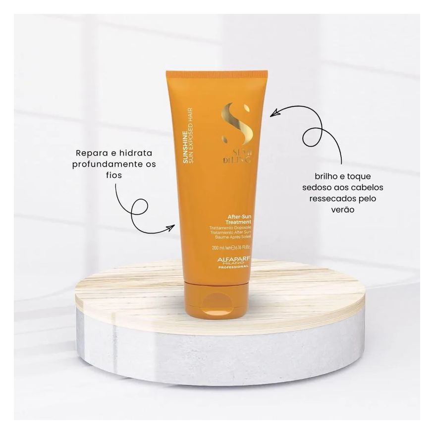 Alfaparf Leave-In Semi Di Lino Sunshine Pós Sol Tratamento 200ml
