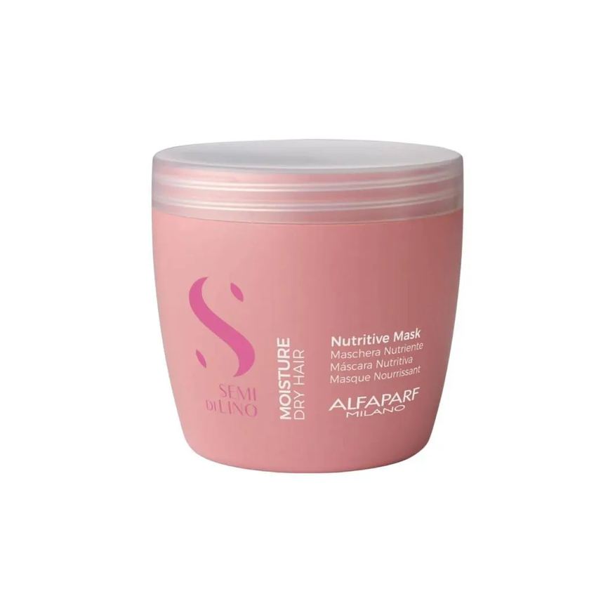 Alfaparf Máscara Semi Di Lino Moisture Máscara de Hidratação e Nutrição 500ml