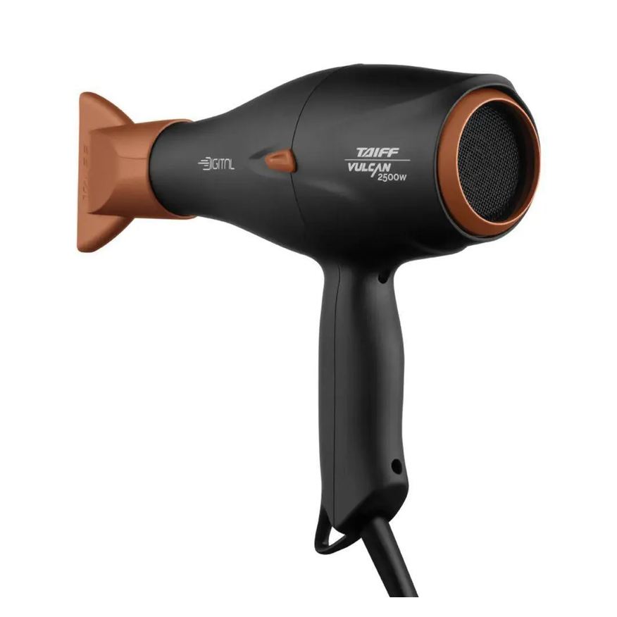 Taiff Secador de Cabelo Vulcan Digital 2500W Preto 220V