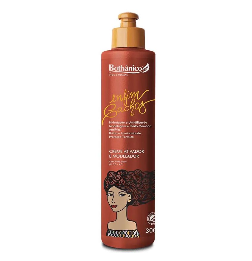 Bothânico Creme Ativador e Modelador Enfim Cachos 300ml