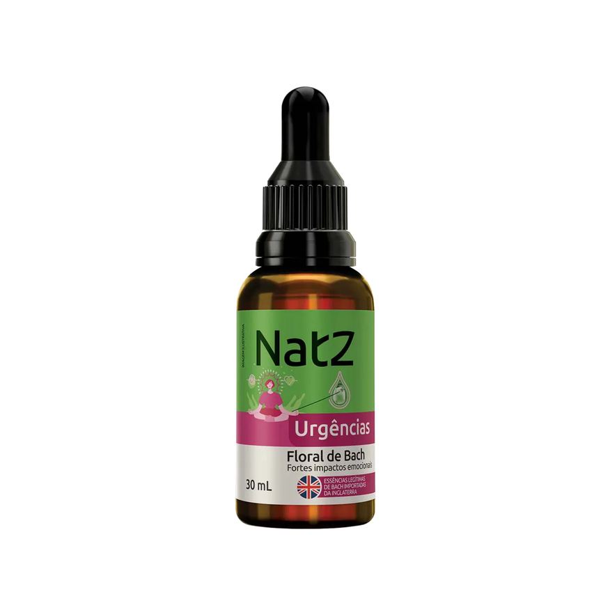 de Floral Bach Natz Urgências para Fortes Impactos Emocionais 30ml