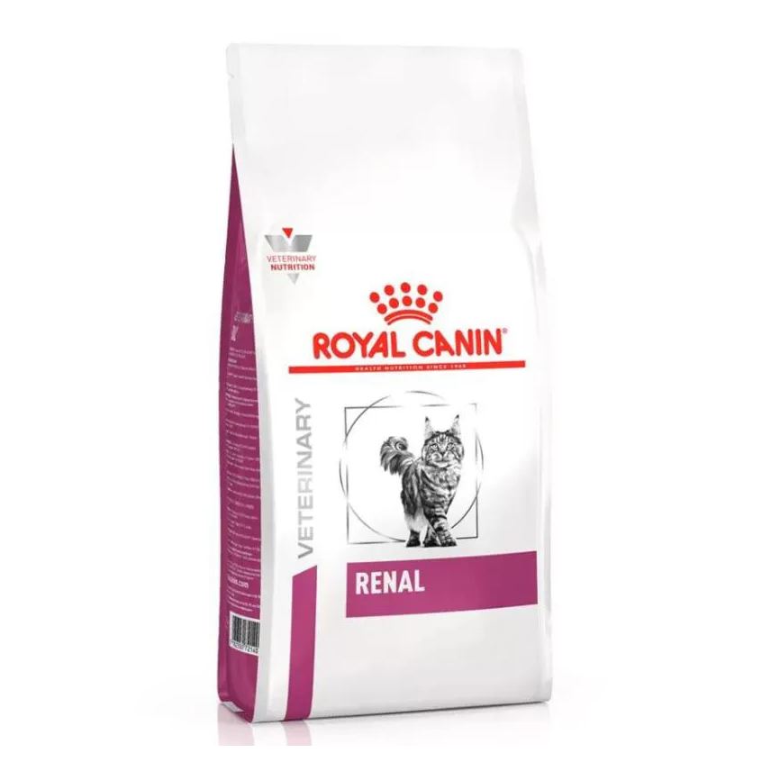 Royal Ração Canin Dieta Veterinária Renal para Gatos com Doenças Renais 1,5kg