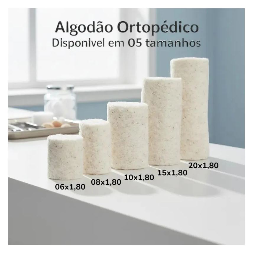 Ortopédico Algodão para Imobilização Sterifarma 15 X 180m