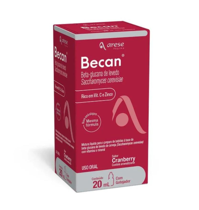 Arese Becan Suplemento Alimentar Sabor Cranberry 20ml