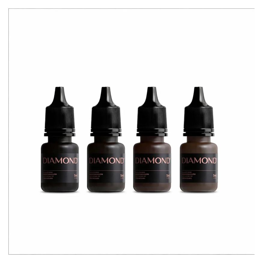 Rbkollors Diamond Pigmento 5ml para Micropigmentação - Várias Cores Coral