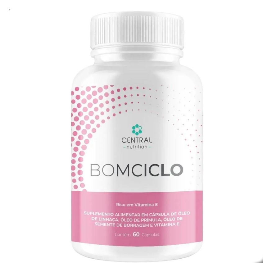 Central Nutrition Bom Ciclo 60 Cápsulas de 1000mg Natural