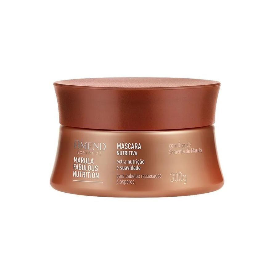 Amend Cosméticos Máscara Nutritiva Amend Expertise Marula Fabulous 300g