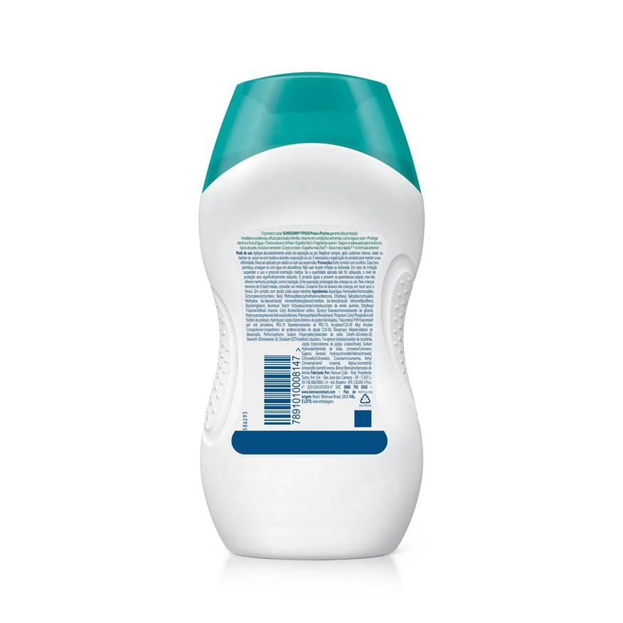 Sundown Protetor Solar Corporal Loção FPS 50 120ml