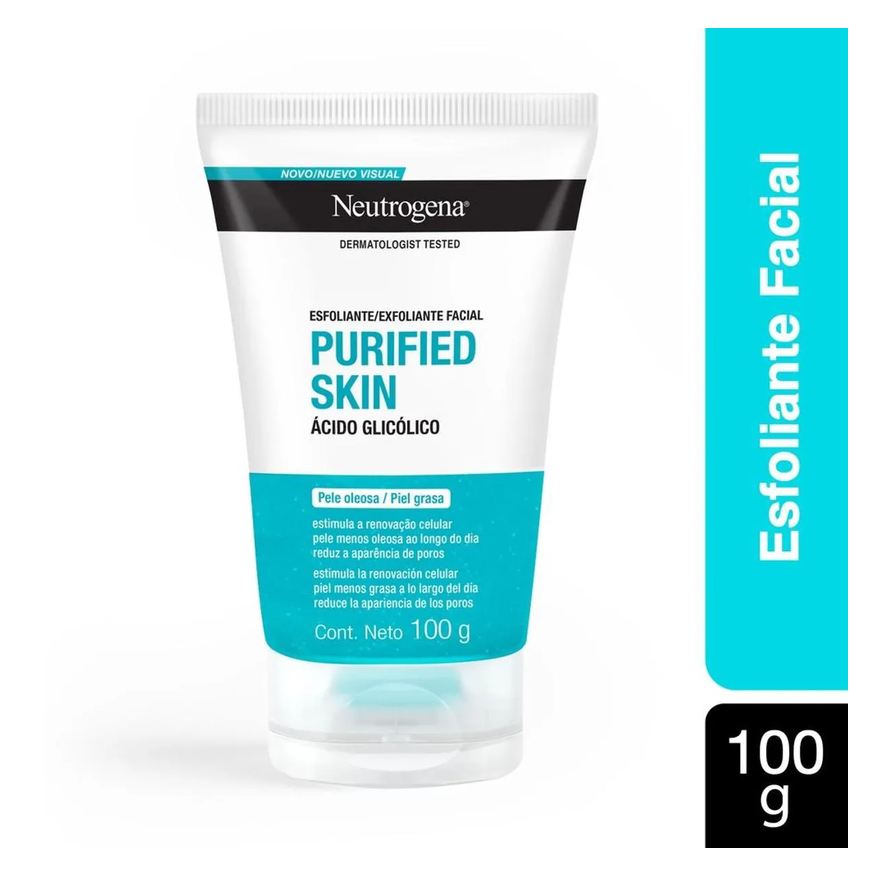 Neutrogena Esfoliante Facial Purificante Purified Skin com 100g