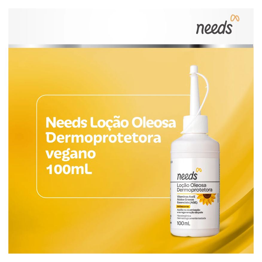 Needs Loção Oleosa Dermoprotetora 100ml