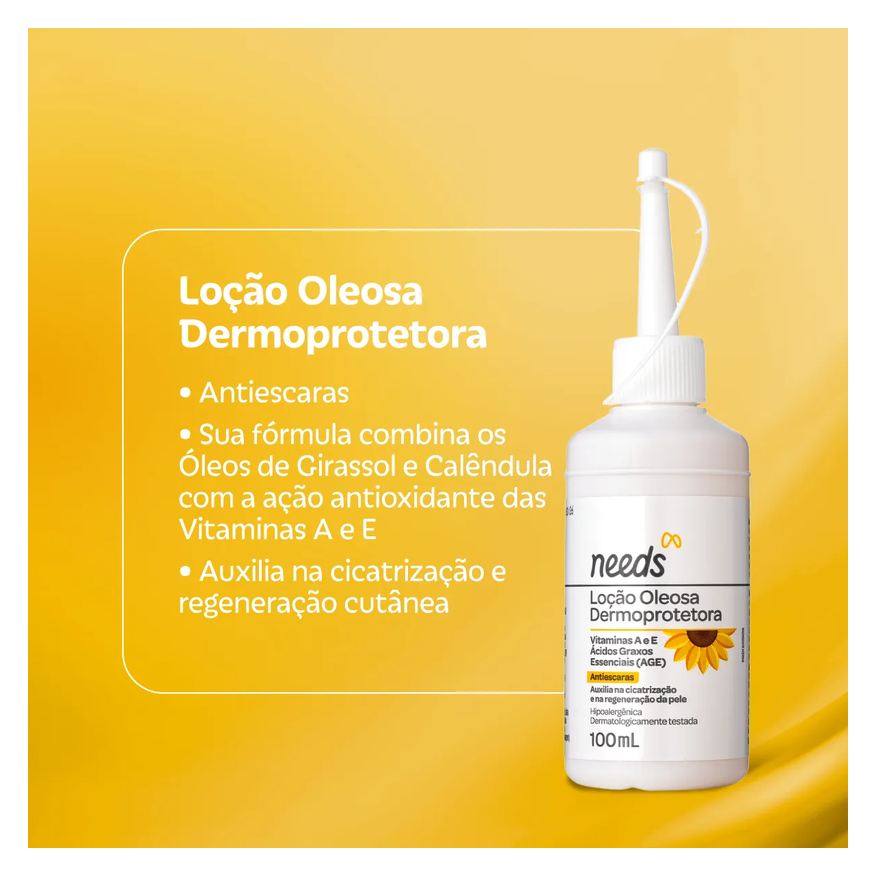 Needs Loção Oleosa Dermoprotetora 100ml