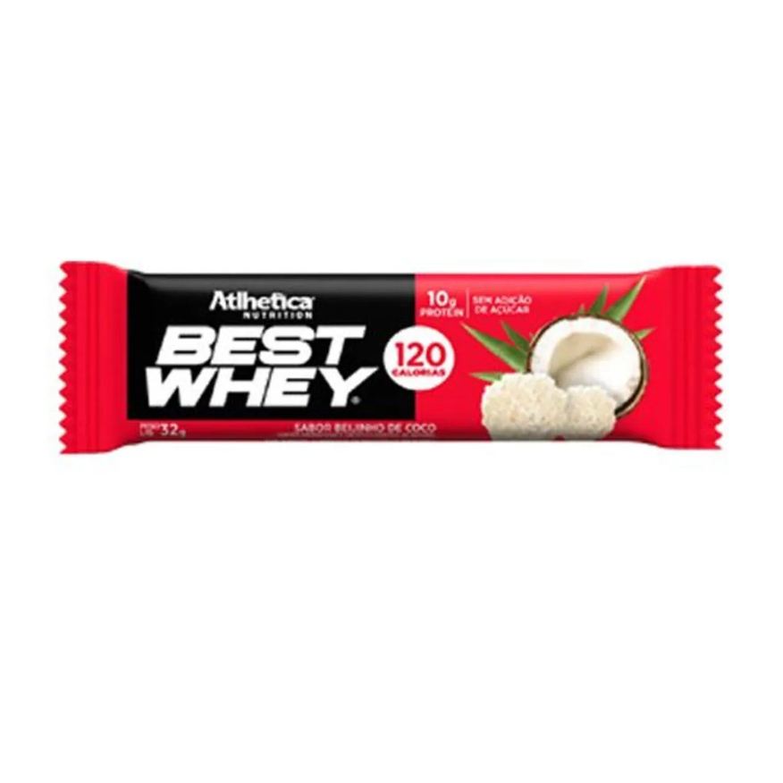 Atlhetica Nutrition Barra Proteica Best Whey - 1 Barra 30g Beijinho de Coco