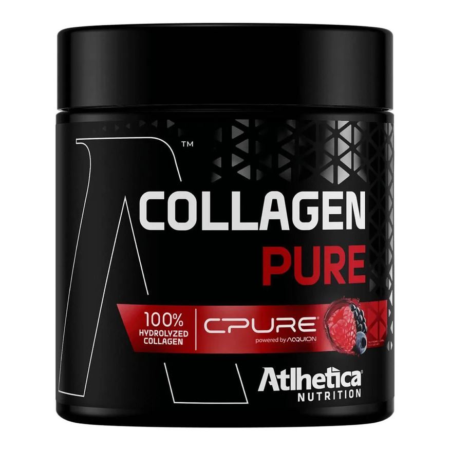 Atlhetica Nutrition Collagen Pure - 210g Frutas Vermelhas
