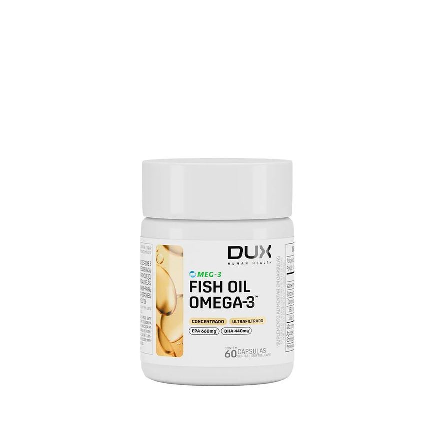 Dux Fish Oil Premium - 60 Cápsulas Softgel - Nutrition