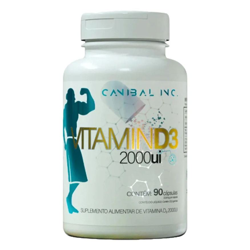 Canibal Vitamin D3 2000Ui - 90 Cáspulas
