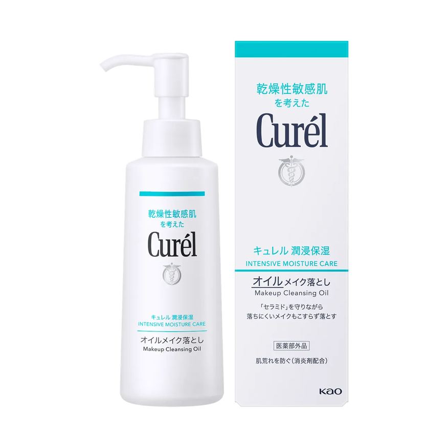 Demaquilante Óleo Curél Peles Secas e Sensíveis 150ml