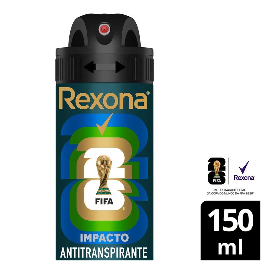 Rexona Desodorante Antitranspirante Aerosol Men Impacto 72h 150ml