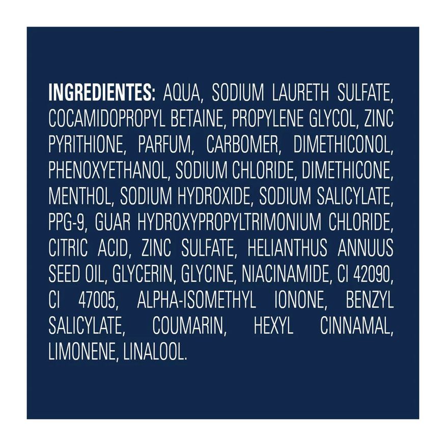 Anticaspa Shampoo Clear Men Limpeza Diária 2 em 1 400ml