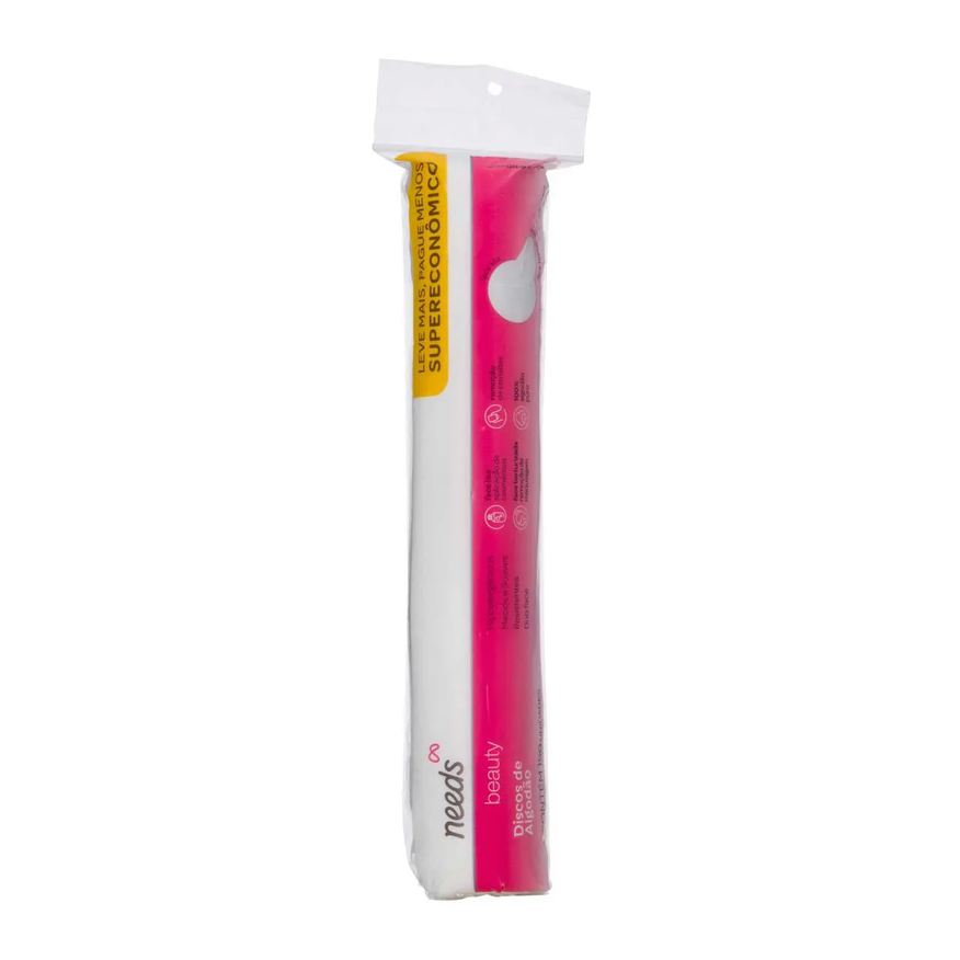 Needs Algodão em Disco Beauty 150 unidades