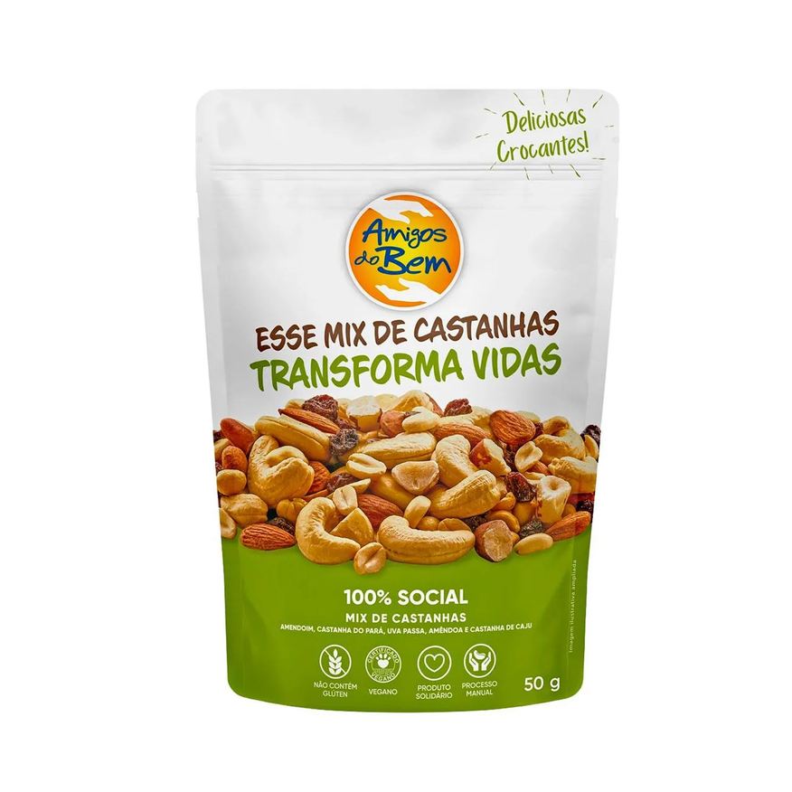 Amigos do Bem Mix de Castanhas Sachê 50g