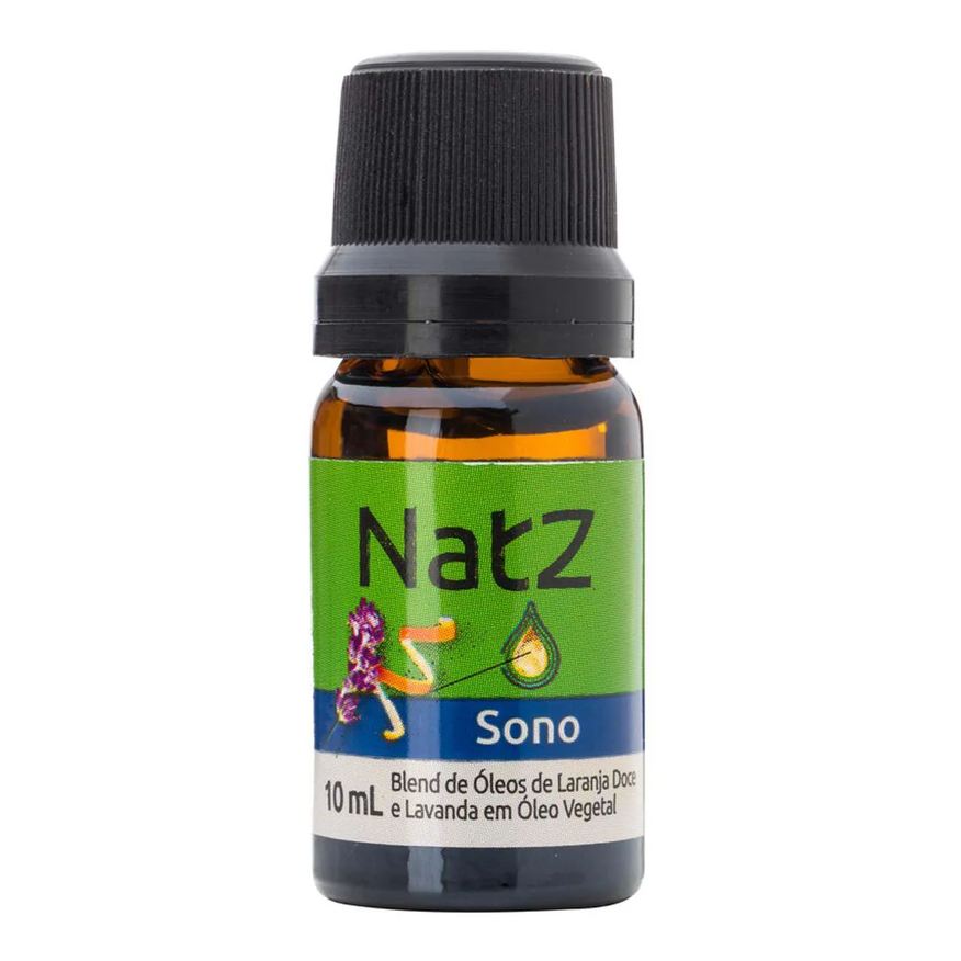 Essencial Óleo Natz Sono Laranja Doce e Lavanda 10ml