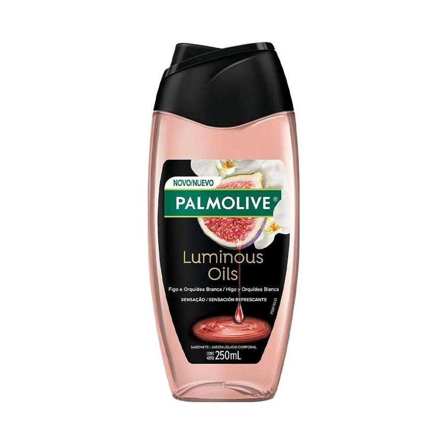 Colgate Sabonete Líquido Palmolive Luminous Oils - para o Corpo Sensação Refrescante 250ml