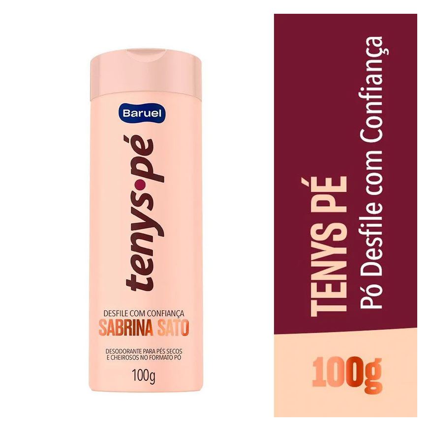 Baruel Tenys Pé Pó Sabrina Sato 100g