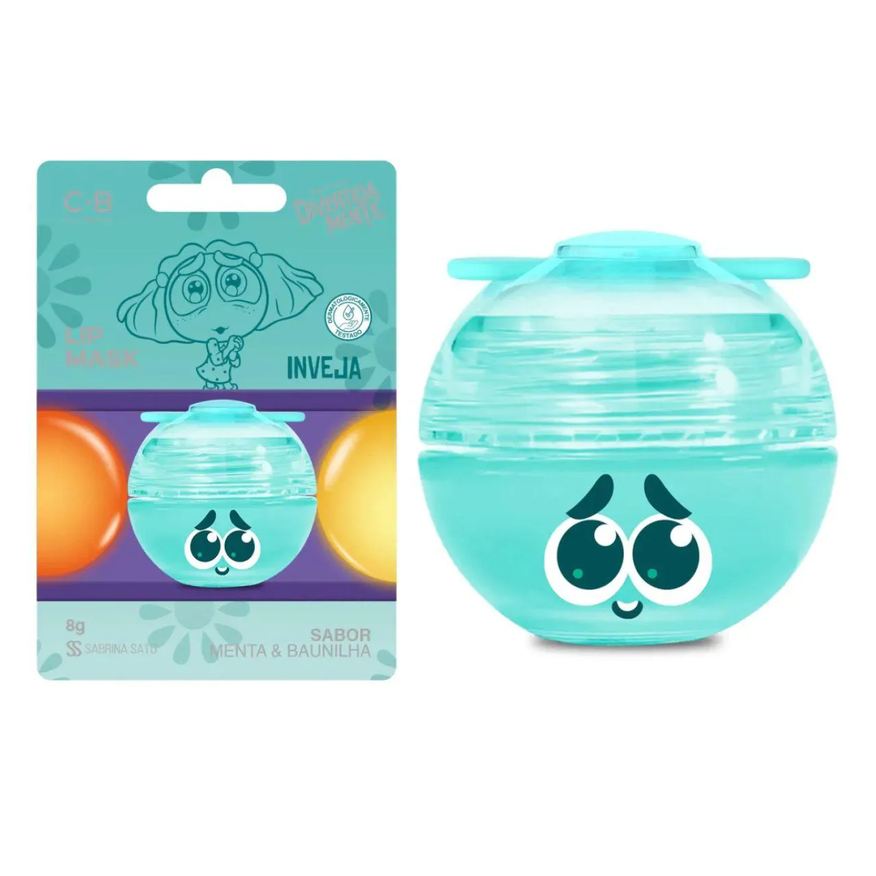 Cia Beauty Lip Mask Inveja Menta Baunilha Divertida Mente Sabrina Sato