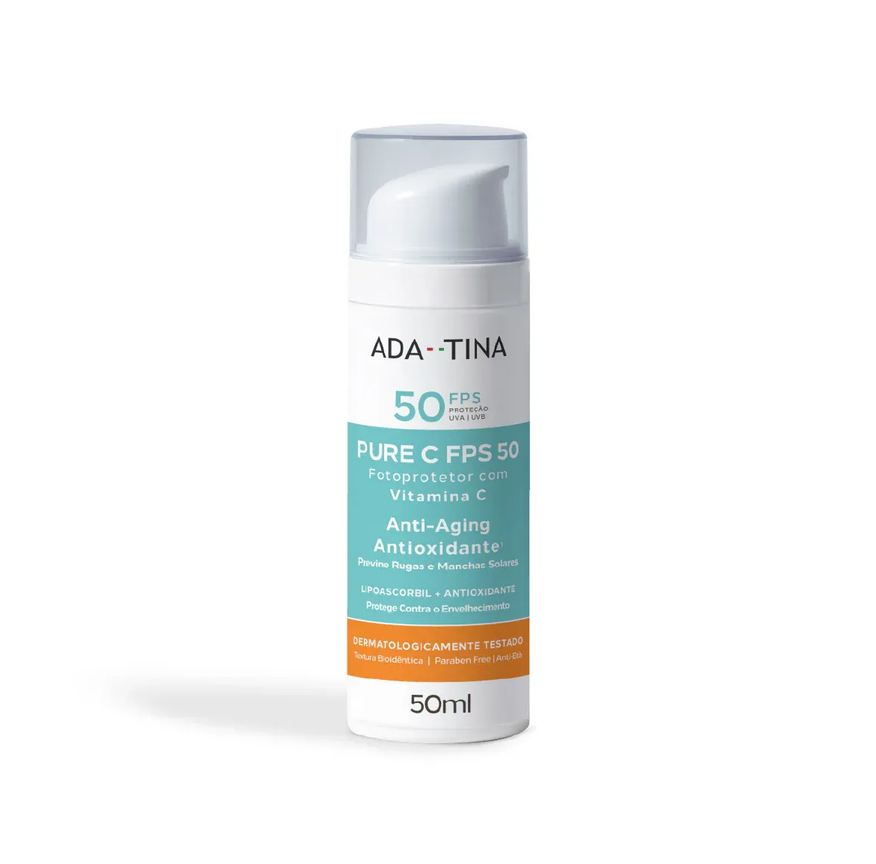 Ada Tina Pure C Fps 50 - Protetor Solar 50ml