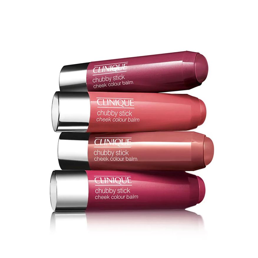 Clinique Blush em Bastão Chubby Stick 6g - Plumped Up Peony