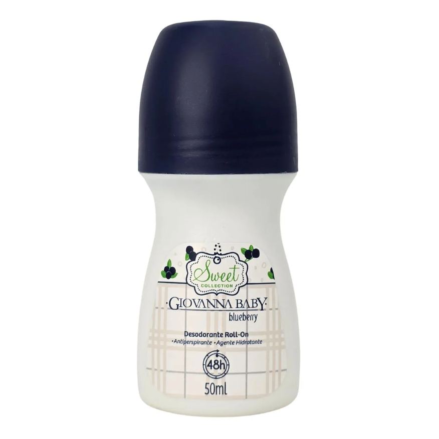 Giovanna Baby Desodorante Roll-On Blueberry 48H Vegano 50ml