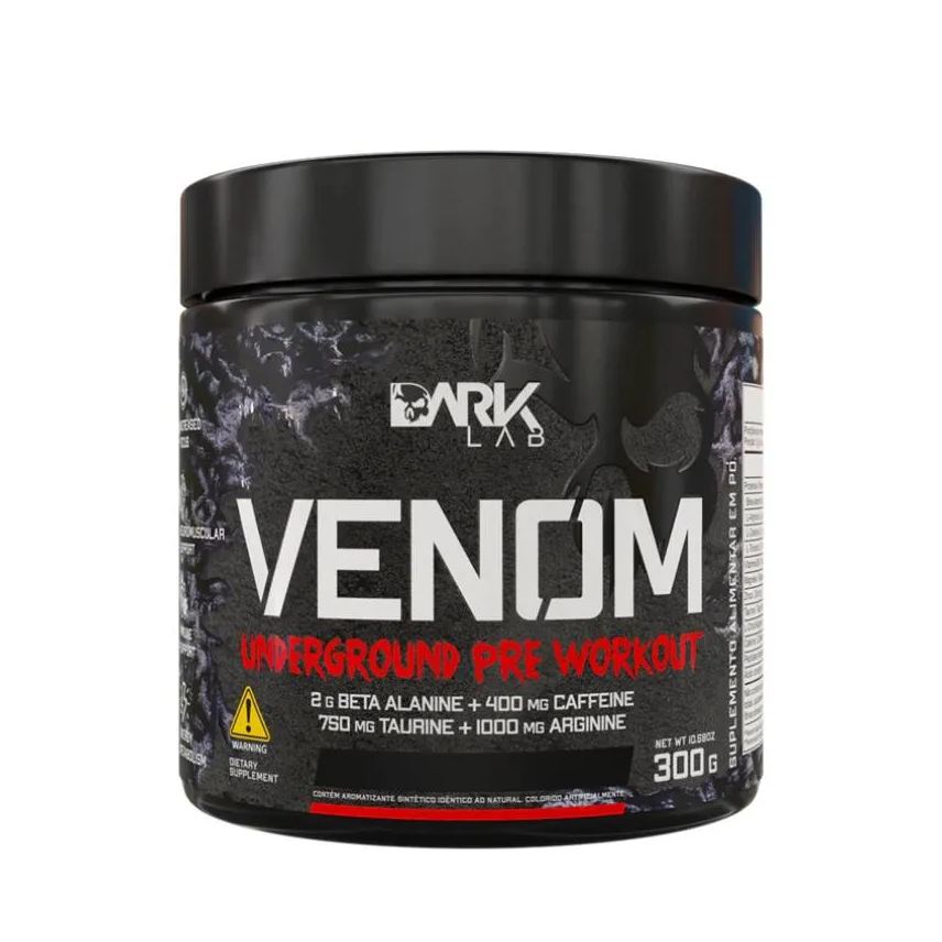 Dark Lab Pré-Treino Venom Underground - 300g Mango Loko
